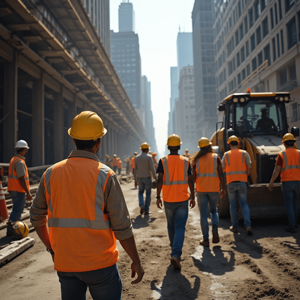 Construction safety training session highlighting OSHA compliance and hands-on instruction by Safety Is A Mindset experts.