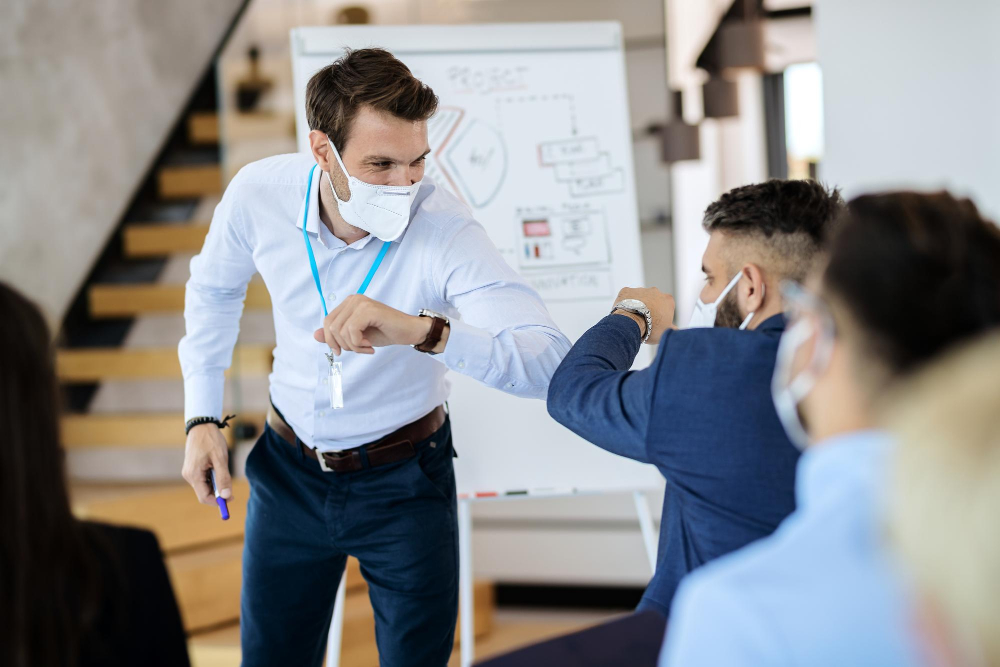 College safety instructor training staff with protective measures – Safety Is A Mindset