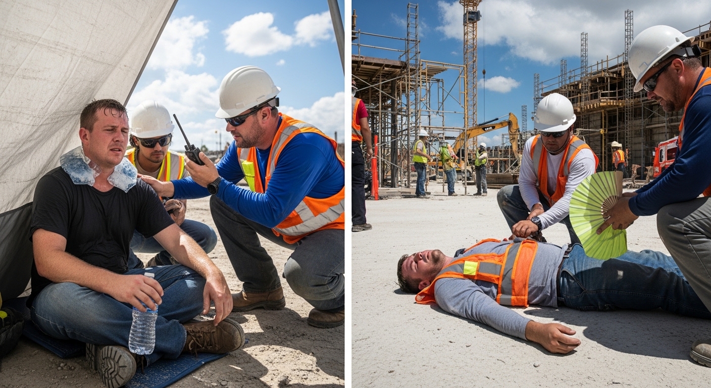 Heat Stroke vs. Heat Exhaustion How to Recognize and Respond on the Jobsite